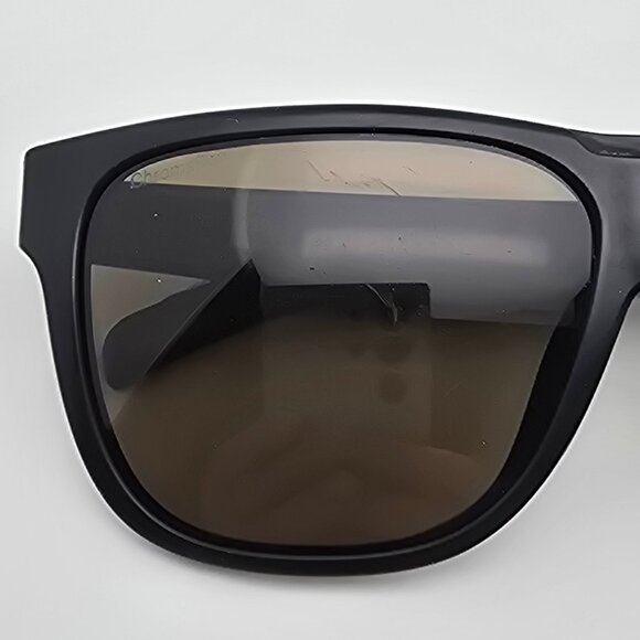 Smith Optics Lowdown Matte Black Frame Polarized CP Brown Lens Sunglasses 56mm - Picture 14 of 16